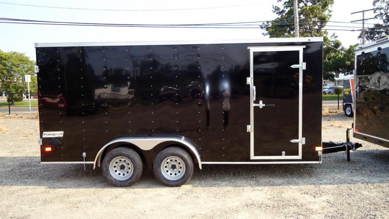 2022 Haulmark 7X16 PPD T2 BLACK Enclosed Cargo Trailer 2022 Haulmark 7X16 PPD T2 BLACK Enclosed Cargo Trailer