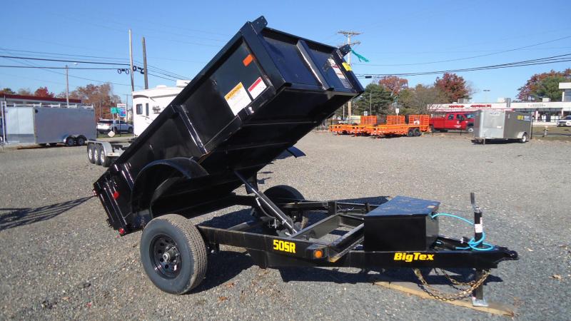 2022 Big Tex Trailers DT 5X8 50SR 08BK 5WDD BLACK Dump Trailer 2022 Big Tex Trailers DT 5X8 50SR 08BK 5WDD BLACK Dump Trailer
