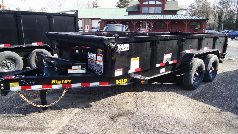 2021 Big Tex Trailers DT 7X16 14LP 16BK 6SIRPD BLACK Dump Trailer 2021 Big Tex Trailers DT 7X16 14LP 16BK 6SIRPD BLACK Dump Trailer