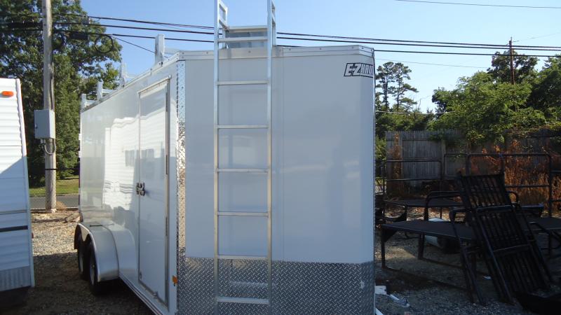 2022 EZ Hauler 7X16 EZEC TA LAD RCK Cargo / Enclosed Trailer 2022 EZ Hauler 7X16 EZEC TA LAD RCK Cargo / Enclosed Trailer
