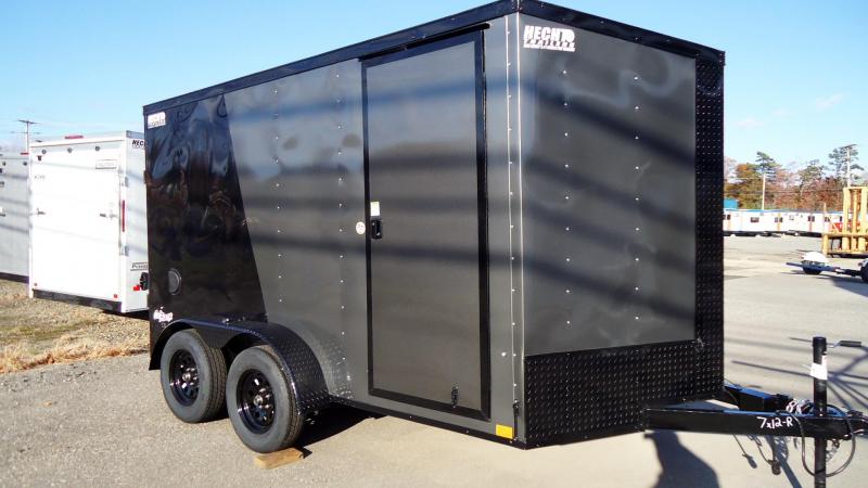 2022 Pace American 7X12 OBDLX TE2 V 6"X RAMP BO BLACKOUT PACKAGE CHARCOAL & BLACK Enclosed Cargo Trailer 2022 Pace American 7X12 OBDLX TE2 V 6"X RAMP BO BLACKOUT PACKAGE CHARCOAL & BLACK Enclosed Cargo Trailer