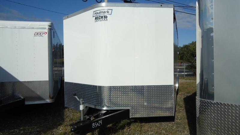 2020 Haulmark 8.5X24 TSTV T3 V RAMP WHITE Enclosed Cargo Trailer 2020 Haulmark 8.5X24 TSTV T3 V RAMP WHITE Enclosed Cargo Trailer