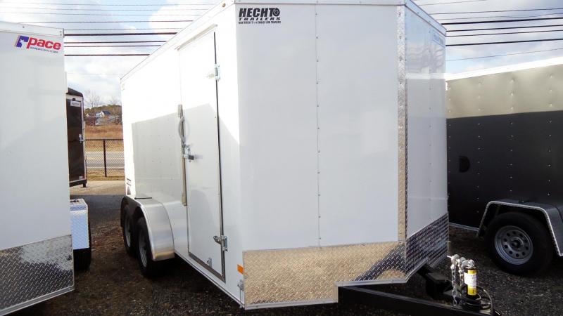 2021 Haulmark 7X14 PPD T2 RAMP WHITE Enclosed Cargo Trailer 2021 Haulmark 7X14 PPD T2 RAMP WHITE Enclosed Cargo Trailer