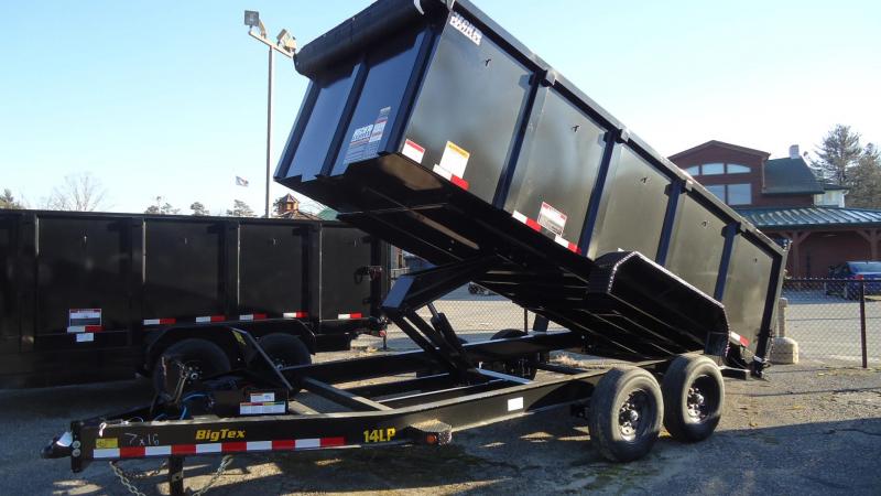 2021 Big Tex Trailers DT 7X16 14LP 16BK 6SIR P4 BLACK Dump Trailer 2021 Big Tex Trailers DT 7X16 14LP 16BK 6SIR P4 BLACK Dump Trailer