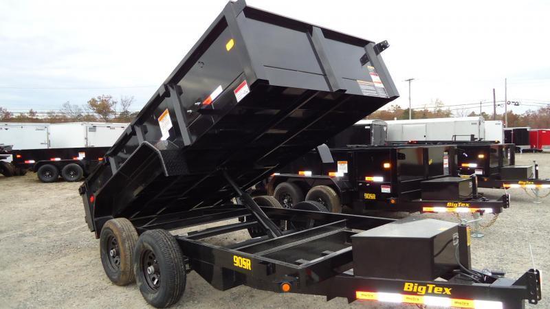 2021 Big Tex Trailers DT 6X12 90SR 12BK 7SIR BLACK Dump Trailer 2021 Big Tex Trailers DT 6X12 90SR 12BK 7SIR BLACK Dump Trailer