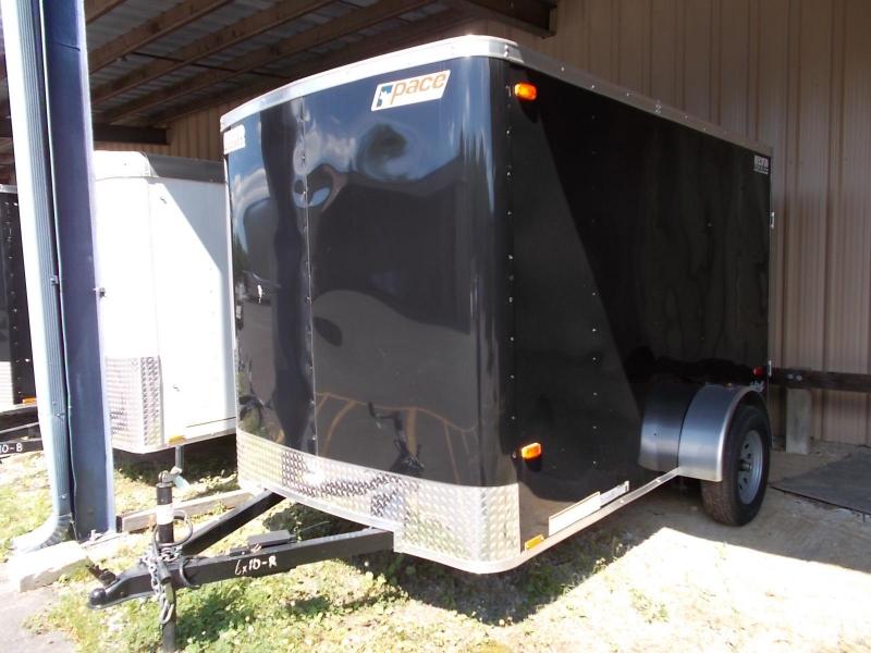 2021 Pace American 6X10 OB SE2 EB RAMP BLACK Enclosed Cargo Trailer 2021 Pace American 6X10 OB SE2 EB RAMP BLACK Enclosed Cargo Trailer