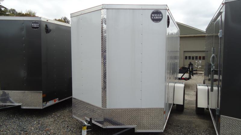 2023 Wells Cargo 6X12 FTD S2 RAMP WHITE Cargo / Enclosed Trailer 2023 Wells Cargo 6X12 FTD S2 RAMP WHITE Cargo / Enclosed Trailer