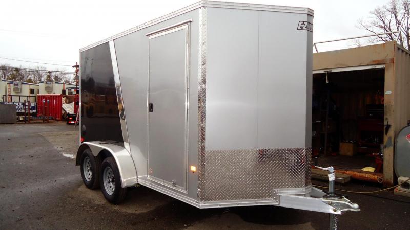 2020 E-Z Hauler 7X12 EZEC E-TRAC SILVER & BLACK Enclosed Cargo Trailer 2020 E-Z Hauler 7X12 EZEC E-TRAC SILVER & BLACK Enclosed Cargo Trailer