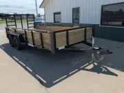 2027 Sure-Trac 7'X16' Tube Top 3-Board 7K Utility Trailer 