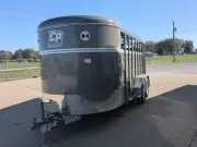 2027 Cornpro Trailers 7'X16' Livestock 12K Pewter W/Spare 