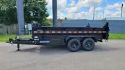 2027 Sure-Trac 7'X14' 14K Tele / 7 Ga. / Dump Trailer 