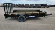 2027 Sure-Trac 7'X12' Steel High Side 3K Utility Trailer 
