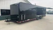 2026 United Trailers 8.5'X28' Premier 14K Black/Blackout 7' Interior 