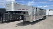 2027 Wilson Trailer 24' Ranch Hand Livestock Trailer 16K GVW 