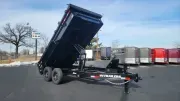 2027 PJ Trailers 7'X14' 15.4K Scissor Dump Trailer 