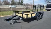 2026 Sure-Trac 6'X12' 7K Tube Top Utility Trailer 