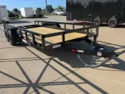 2027 Sure-Trac 7'X18' Tube Top 10K Utility Trailer 