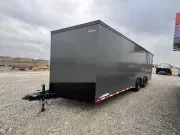 2026 United Trailers 8.5'X24' Classic-V 14K Battleship/BO 7' Interior 