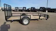 2026 Texas Bragg 6.5'X12' 3K Tube Top Utility Trailer 