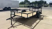 2026 Texas Bragg 6.5'X12' 3K Tube Top Utility Trailer 