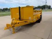 2027 Sure-Trac 7'X14' Dump 14K Tele- Yellow 