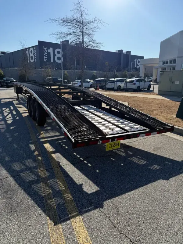 2025 Kaufman Trailers LoPro Wedge 3 Car 7k Axles General Trailers