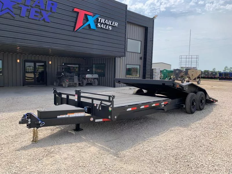 102" X 24' GRAVITY TILT DECK TRAILER 14K 