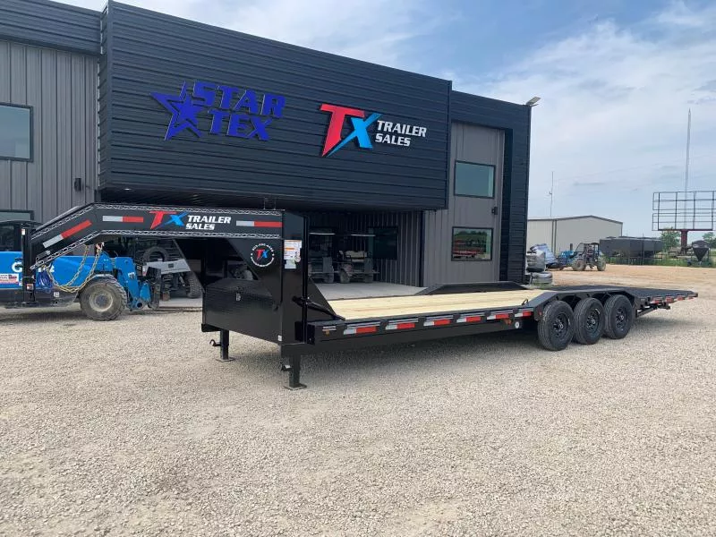 102" X 32' GN LOW BOY EQUIPMENT 21K ( 8' HYD. DOVE TAIL )