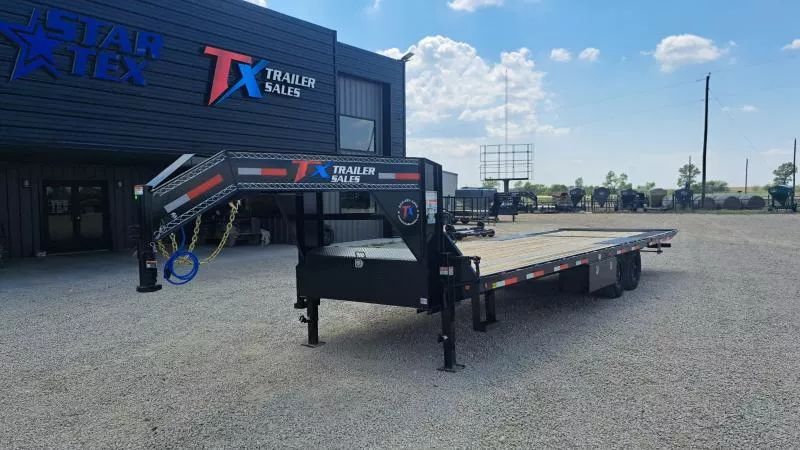 102" X 28' GN HD DECK OVER 16K W/ 8' HYD DOVE  