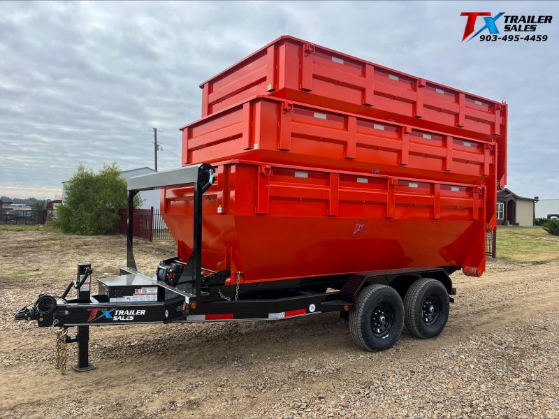 2023 East Texas 83" X 14' BUMPER PULL ROLL OFF DUMP TRAILER 14K Dump Trailer 2023 East Texas 83" X 14' BUMPER PULL ROLL OFF DUMP TRAILER 14K Dump Trailer