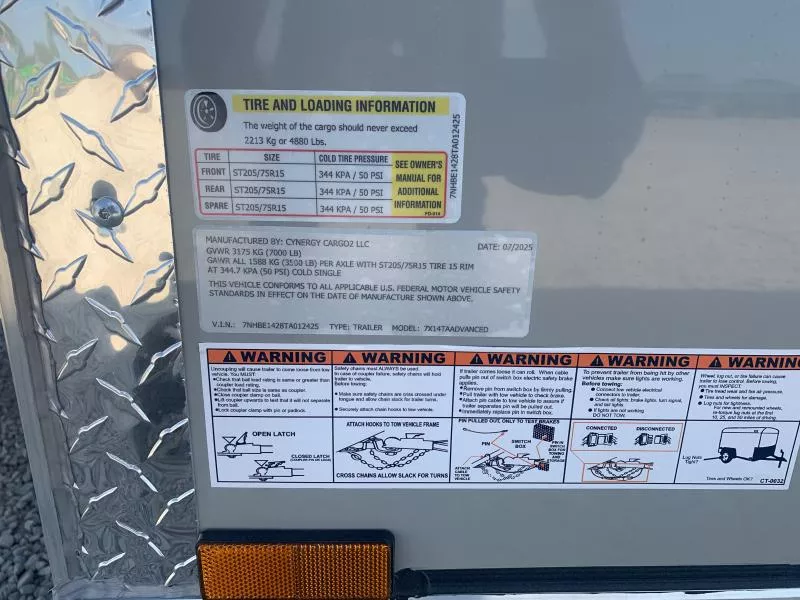 new Cargo (Enclosed) Trailers Cynergy Cargo  for sale, in Petty, TX Thumbnail 14
