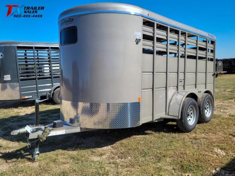 2021 Delta Manufacturing DELTA 600 DELUXE BUMPER PULL LIVE STOCK Livestock Trailer 2021 Delta Manufacturing DELTA 600 DELUXE BUMPER PULL LIVE STOCK Livestock Trailer