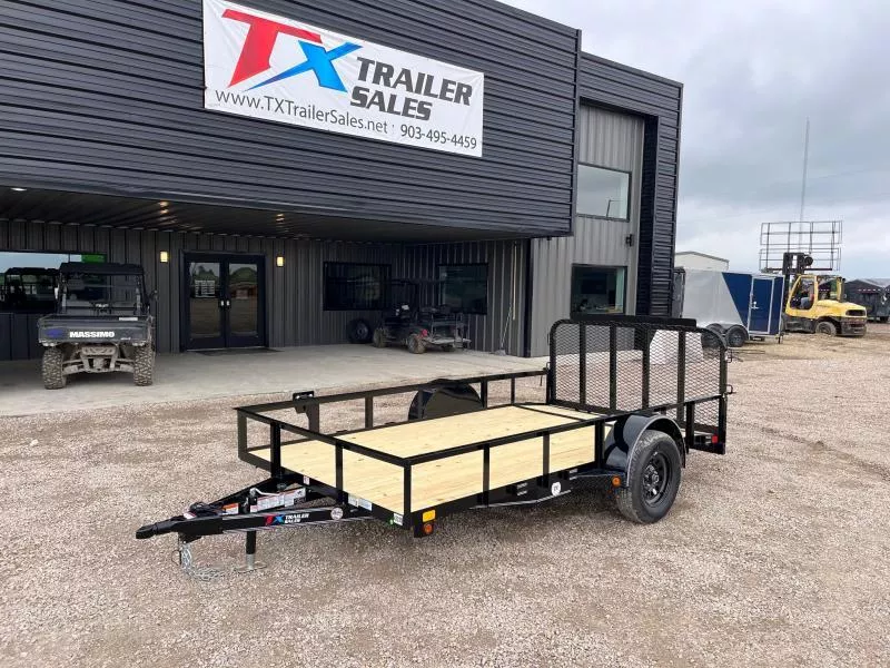 83' X 12' SINGLE AXLE 3K WITH DOVE & 3' SPRING ASSIST GATE 