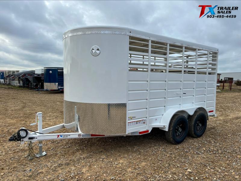 2023 East Texas 80" X 14' BP EAST TEXAS 12K Stock / Stock Combo Trailer
