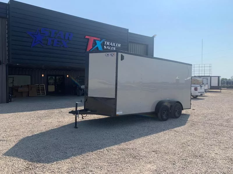 7' X 16' CYNERGY ENCLOSED TRAILER 