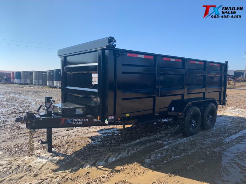 2023 East Texas Trailers 83" X 16' BP DUMP 16K Dump Trailer 2023 East Texas Trailers 83" X 16' BP DUMP 16K Dump Trailer