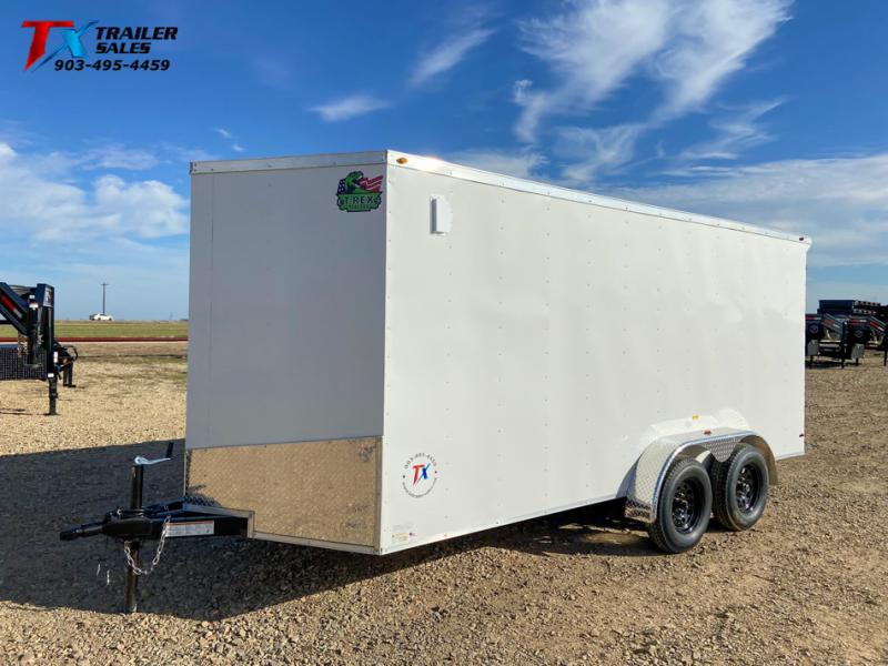 2022 T-Rex Trailers 7' X 16' T-REX ENCLOSED CARGO TRAILER 7K Cargo / Enclosed Trailer 2022 T-Rex Trailers 7' X 16' T-REX ENCLOSED CARGO TRAILER 7K Cargo / Enclosed Trailer