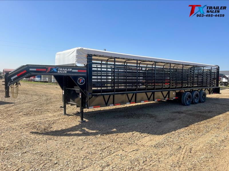 2023 Delta Manufacturing 6" X 16' X 6'6" BP DELTA LIVESTOCK / HORSE TRAILER Stock / Stock Combo