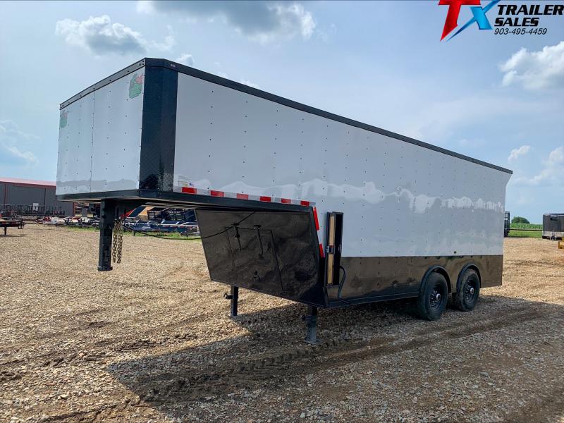 2023 TRex Trailers 8.5' X 24' X 84" TREX GOOSNECK ENCLOSED CARGO TRAILER 14K Cargo / Enclosed
