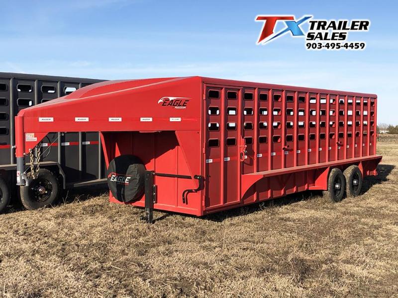 2021 Maxxim Industries 6.8 X 24' Gooseneck 14k Livestock Trailer 2021 Maxxim Industries 6.8 X 24' Gooseneck 14k Livestock Trailer
