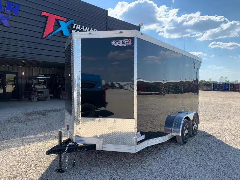 7' X 14' CYNERGY ENCLOSED TRAILER WITH RHINO PACKGE