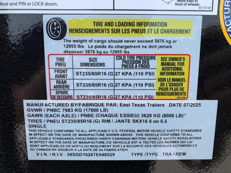 new Dump Trailers East Texas Trailers  for sale, in Petty, TX Thumbnail 12
