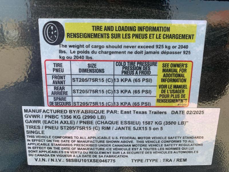 new Other Trailers East Texas Trailers  for sale, in Petty, TX Thumbnail 9