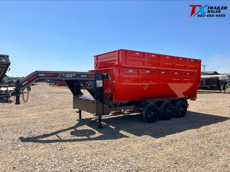 2023 East Texas 83" X 16' GOOSENECK ROLL OFF DUMP TRAILER 21K Dump Trailer 2023 East Texas 83" X 16' GOOSENECK ROLL OFF DUMP TRAILER 21K Dump Trailer