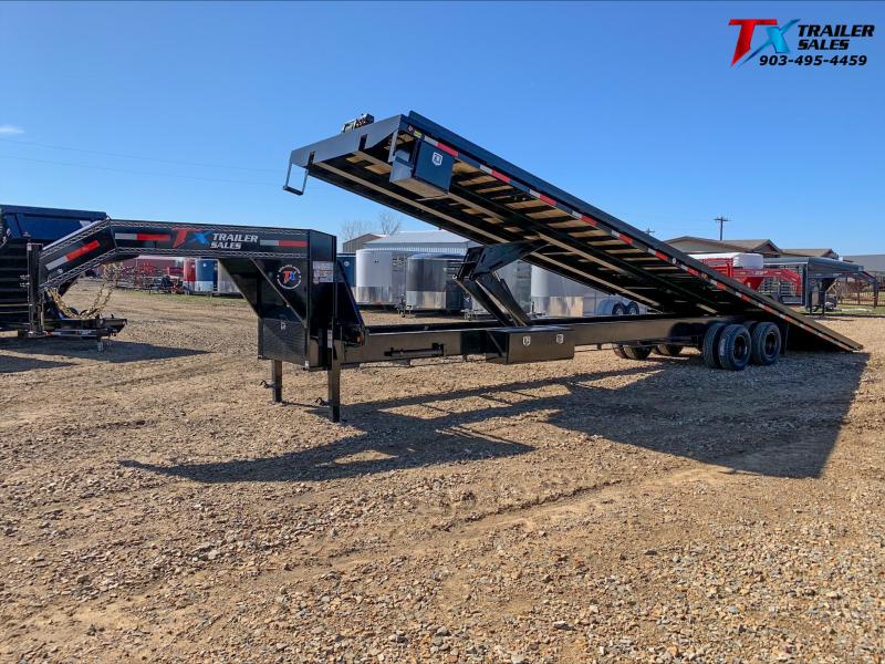 2023 East Texas 102" X 40' GN HD DECK OVER 12K W Flatbed Trailer TX Trailer Sales in Petty TX