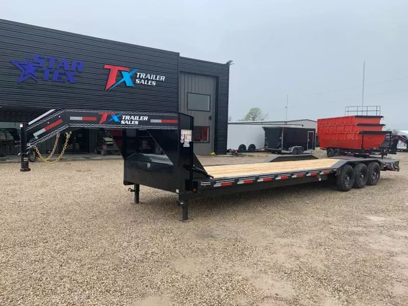 102" X 32' GN LOW BOY EQUIPMENT 21K W/ 42" DOVE TAIL W/MACHO RAMPS