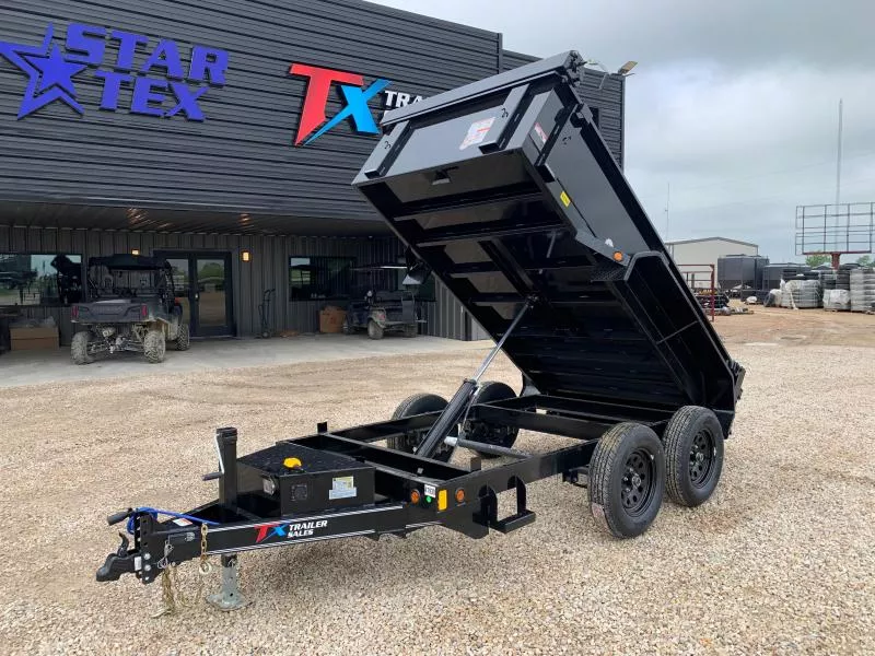 60" X 10' BP DUMP TRAILER