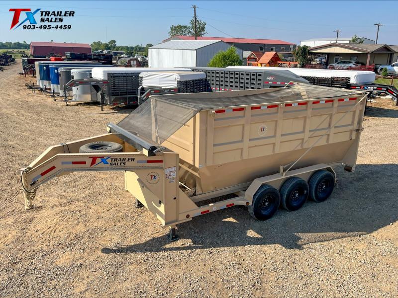 2023 East Texas USED 2023 83" X 16' GOOSENECK ROLL OFF DUMP TRAILER 21K Dump Trailer 2023 East Texas USED 2023 83" X 16' GOOSENECK ROLL OFF DUMP TRAILER 21K Dump Trailer