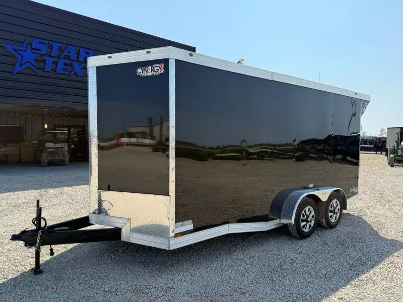 7' X 16' CYNERGY ENCLOSED TRAILER WITH RHINO PACKGE