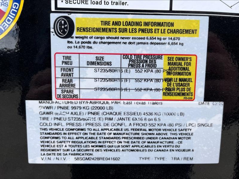 new Equipment / Flatbed Trailers East Texas Trailers  for sale, in Petty, TX Thumbnail 11